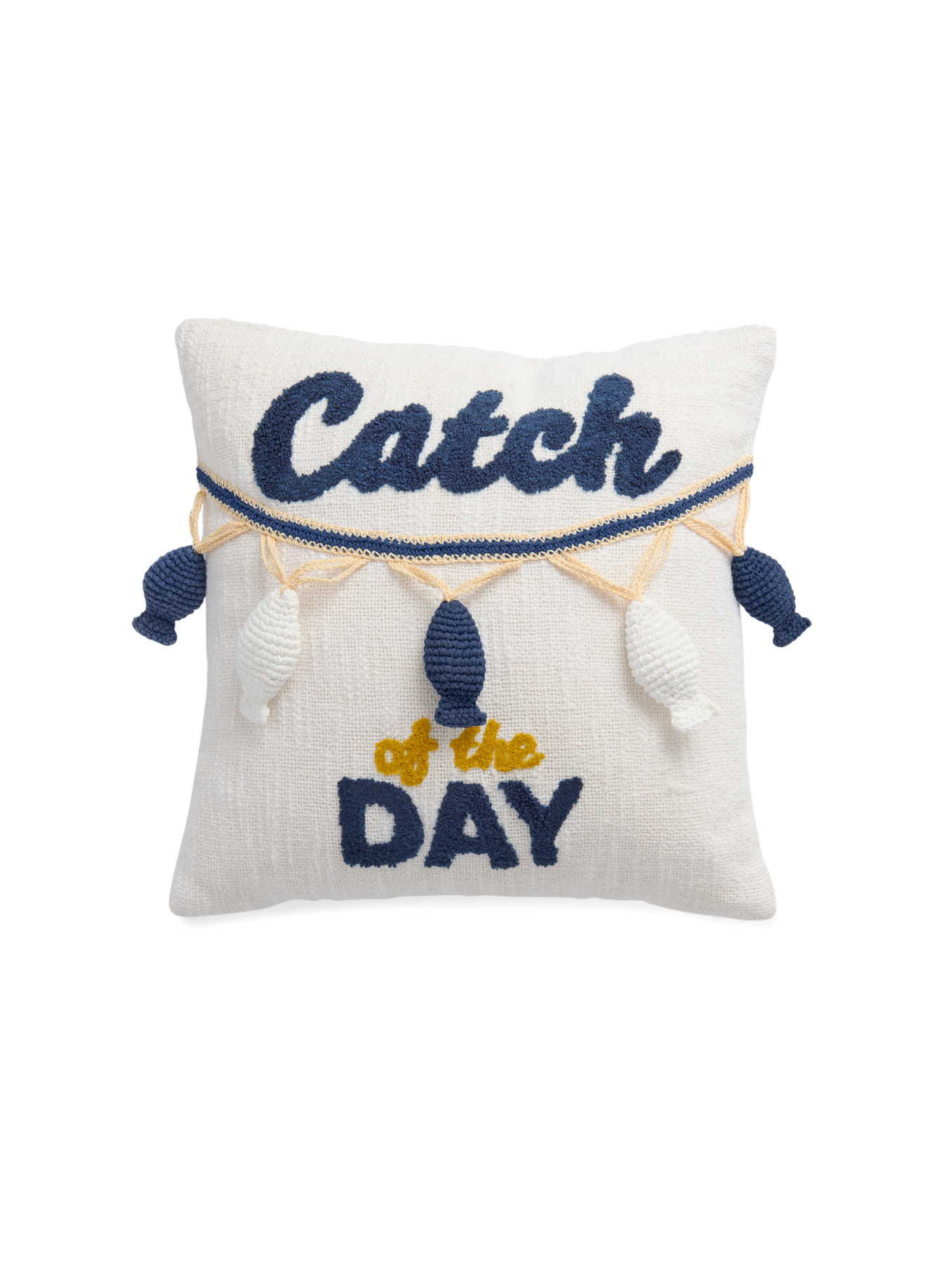 Picture of "CATCH OF THE DAY" PILLOW,MULTI