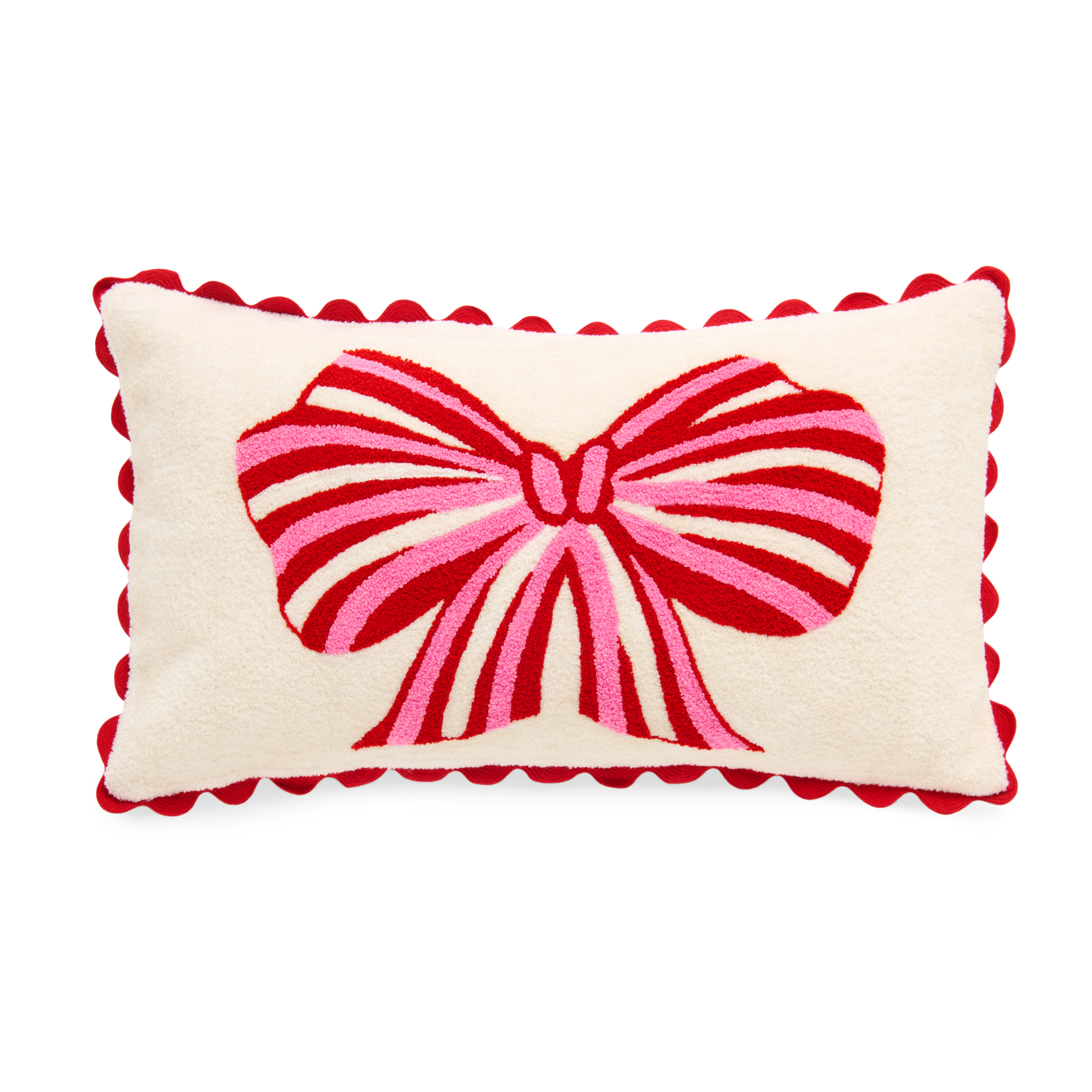 Picture of BOW PILLOW,IVORY