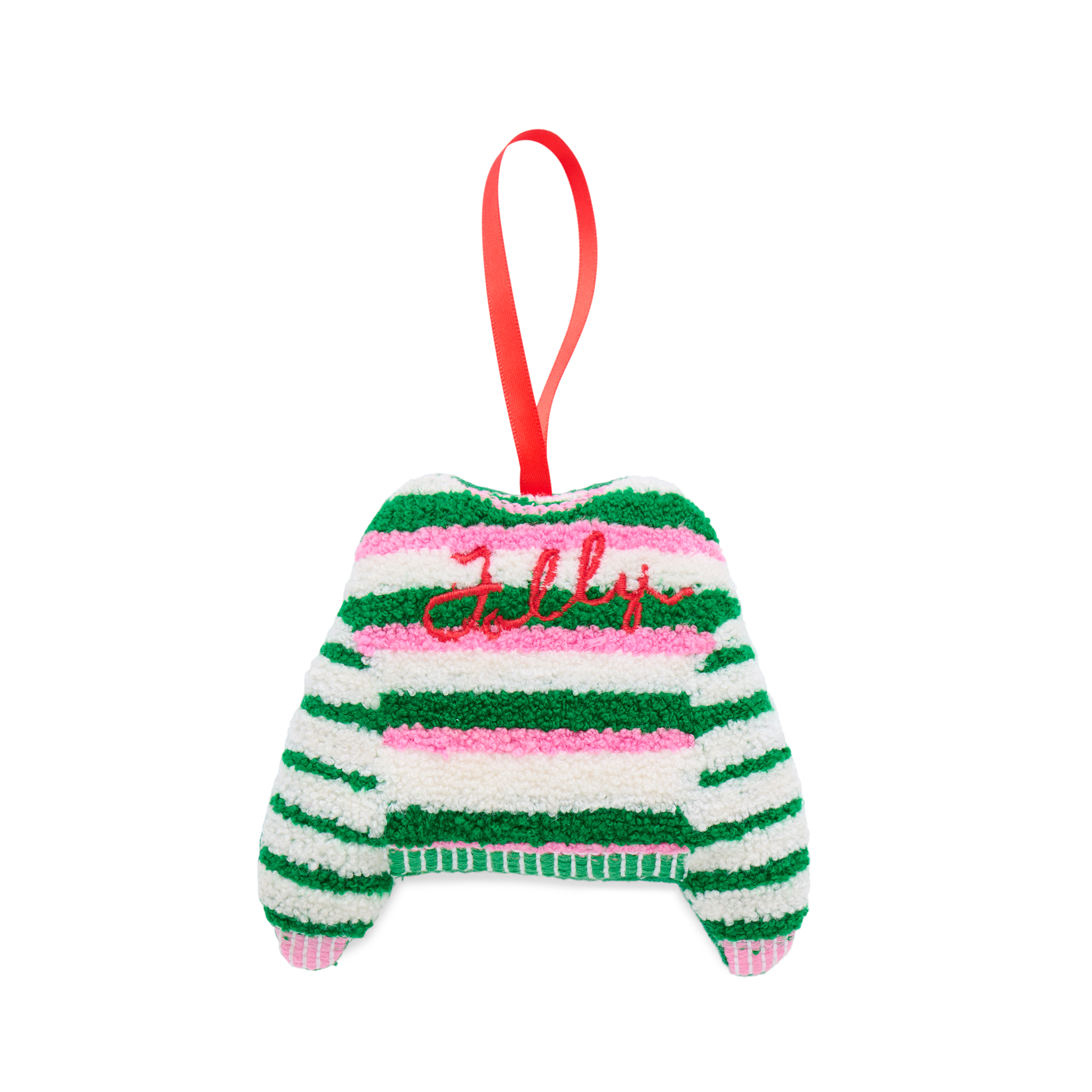 Picture of JOLLY SWEATER ORNAMENT,GREEN