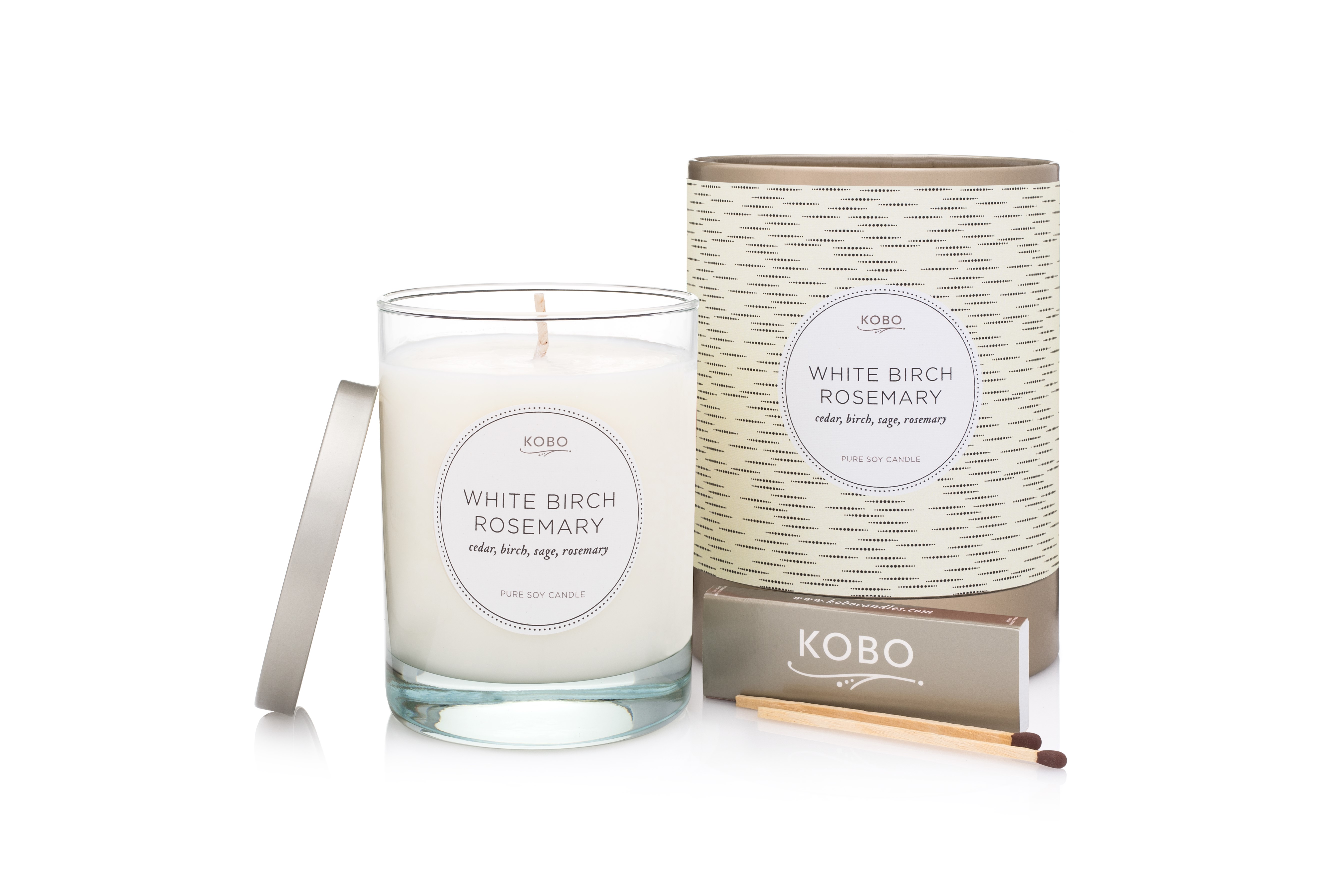 Picture of White Birch Rosemary Candle - 11oz.