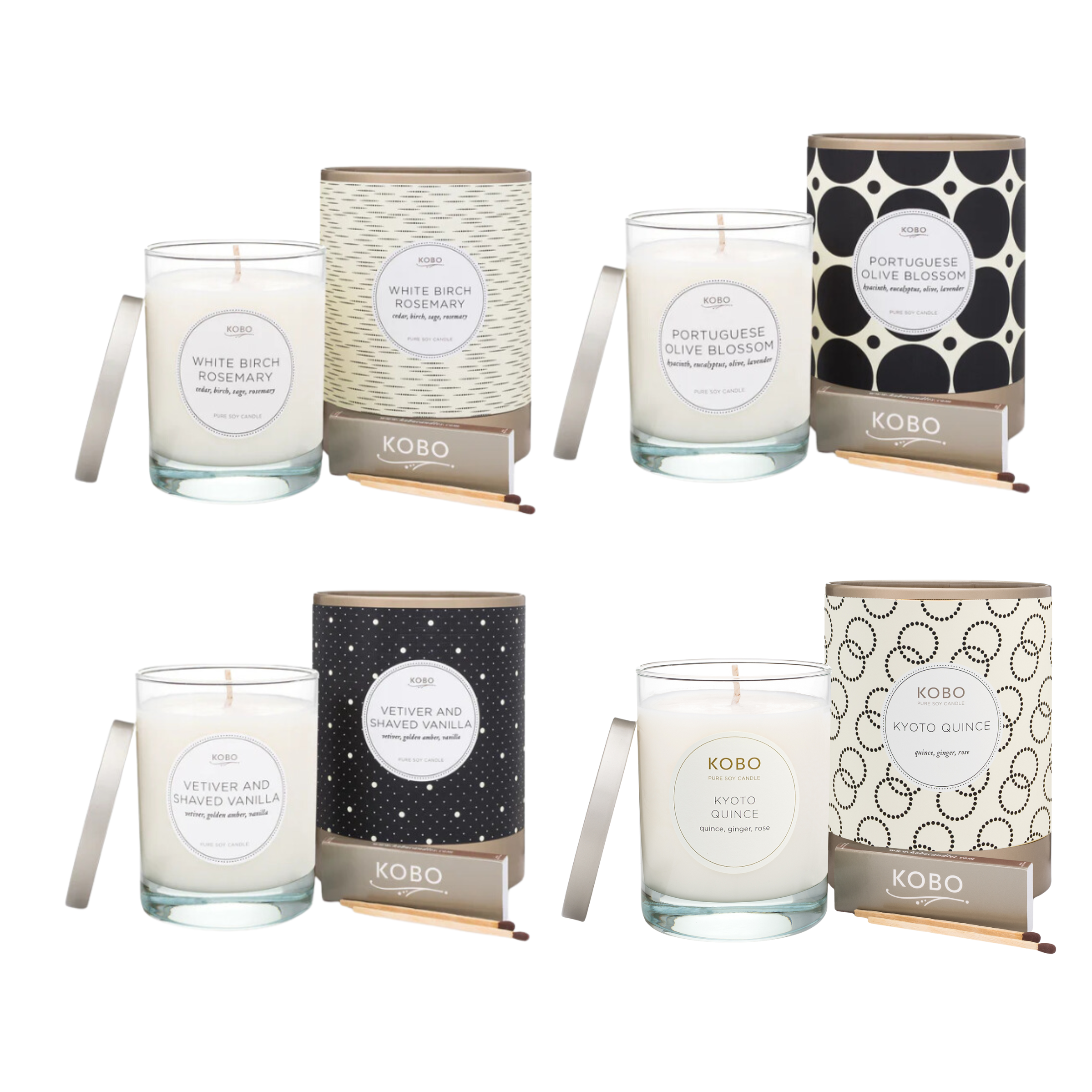 Picture of Coterie Collection 11oz. Candle Prepack