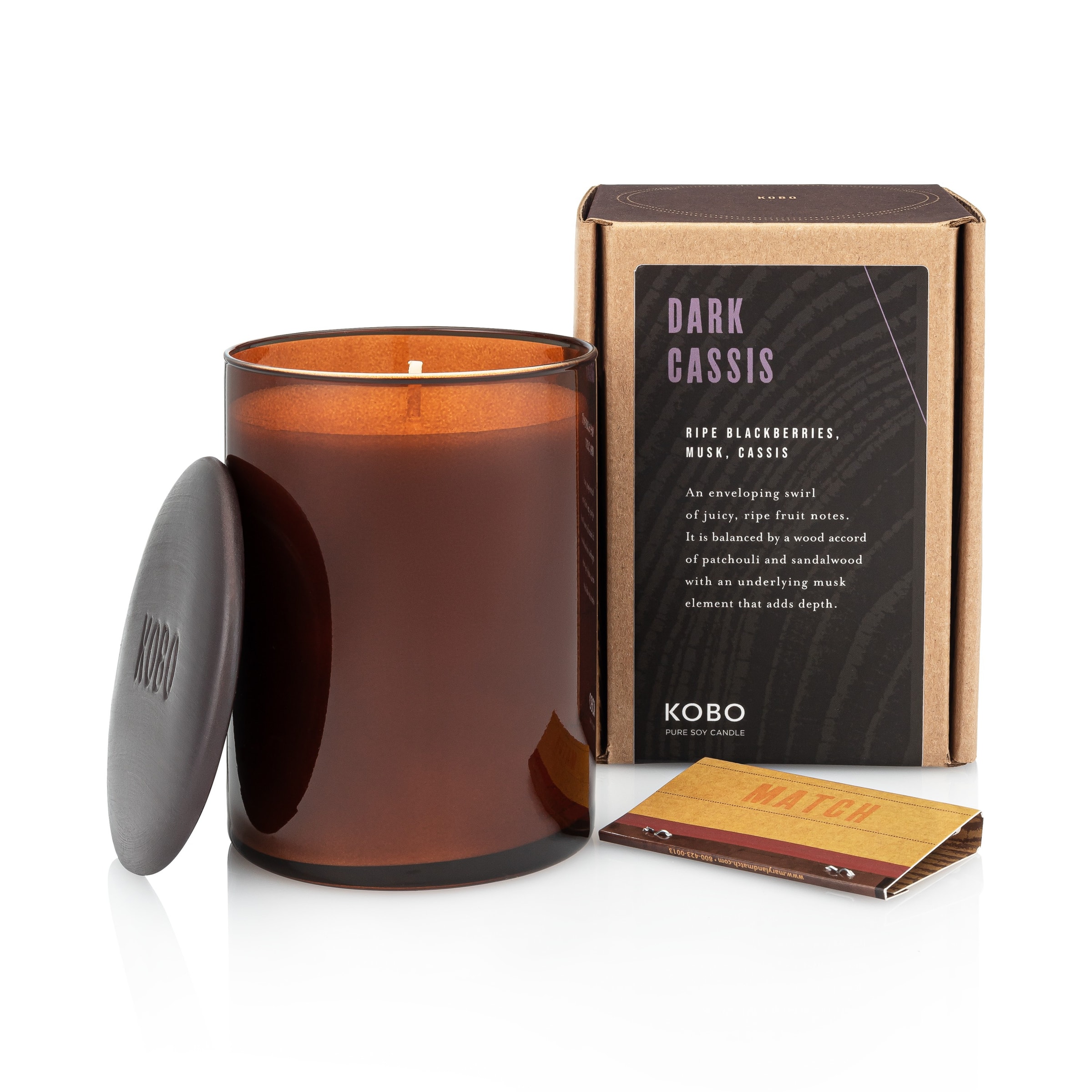Picture of Dark Cassis Candle - 15oz. - TESTER
