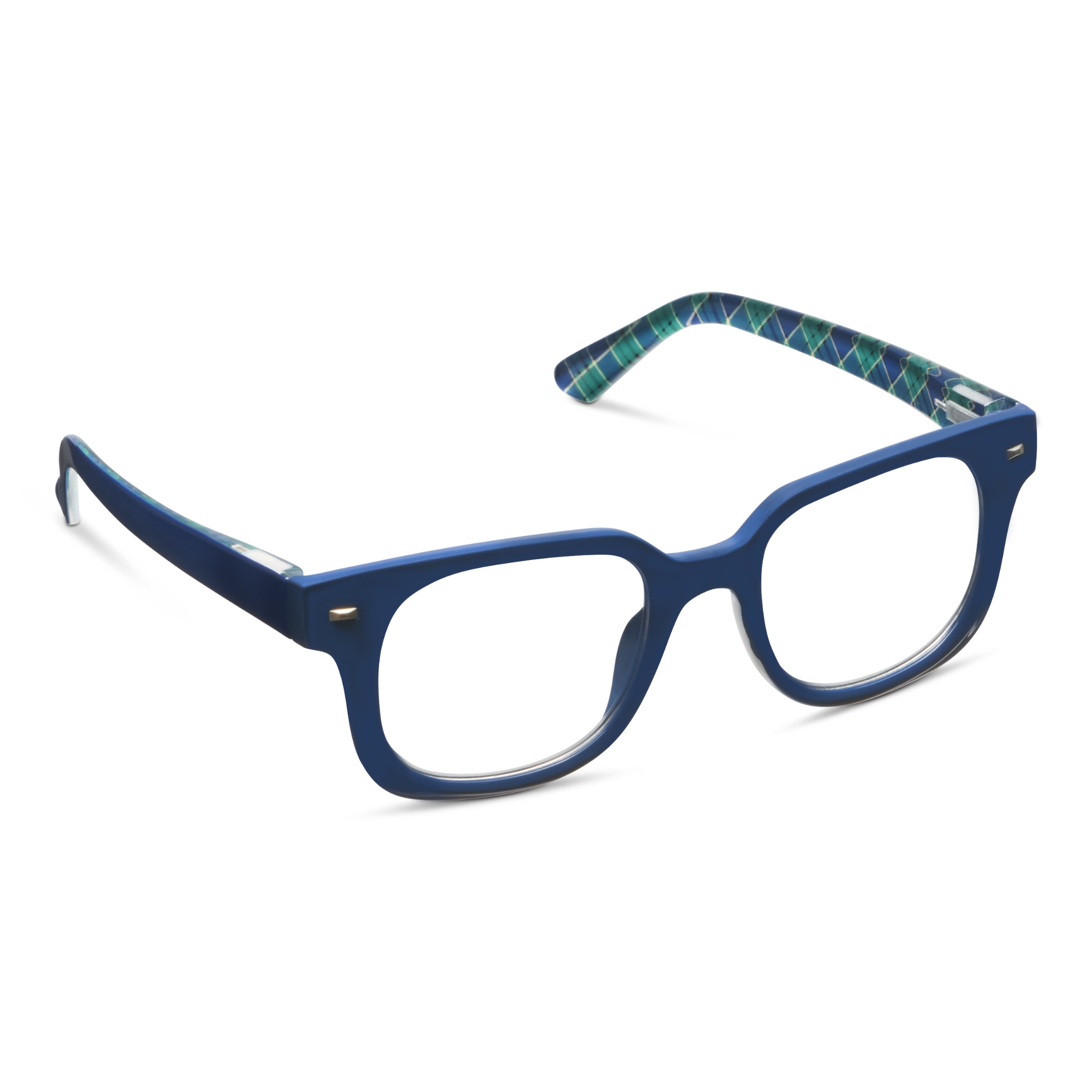 Picture of Glossary - Navy/Plaid +2.00