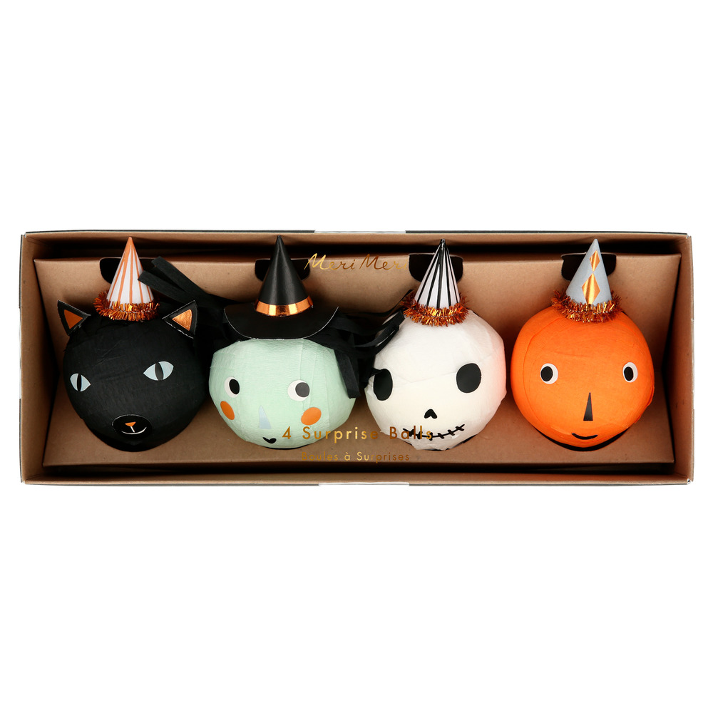 Picture of Vintage Halloween Surprise Balls (x 4)
