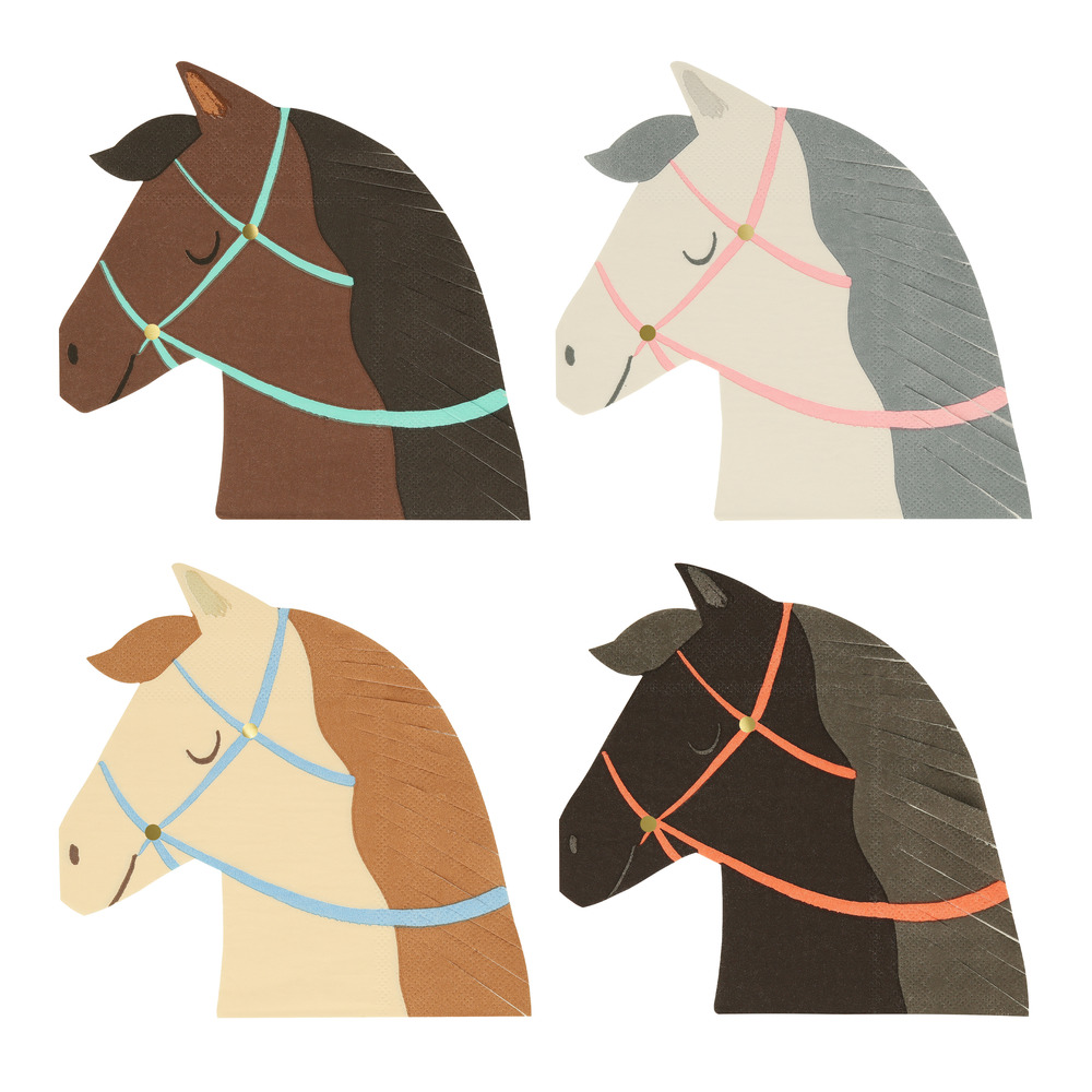 Picture of Horse Napkins (x 16)