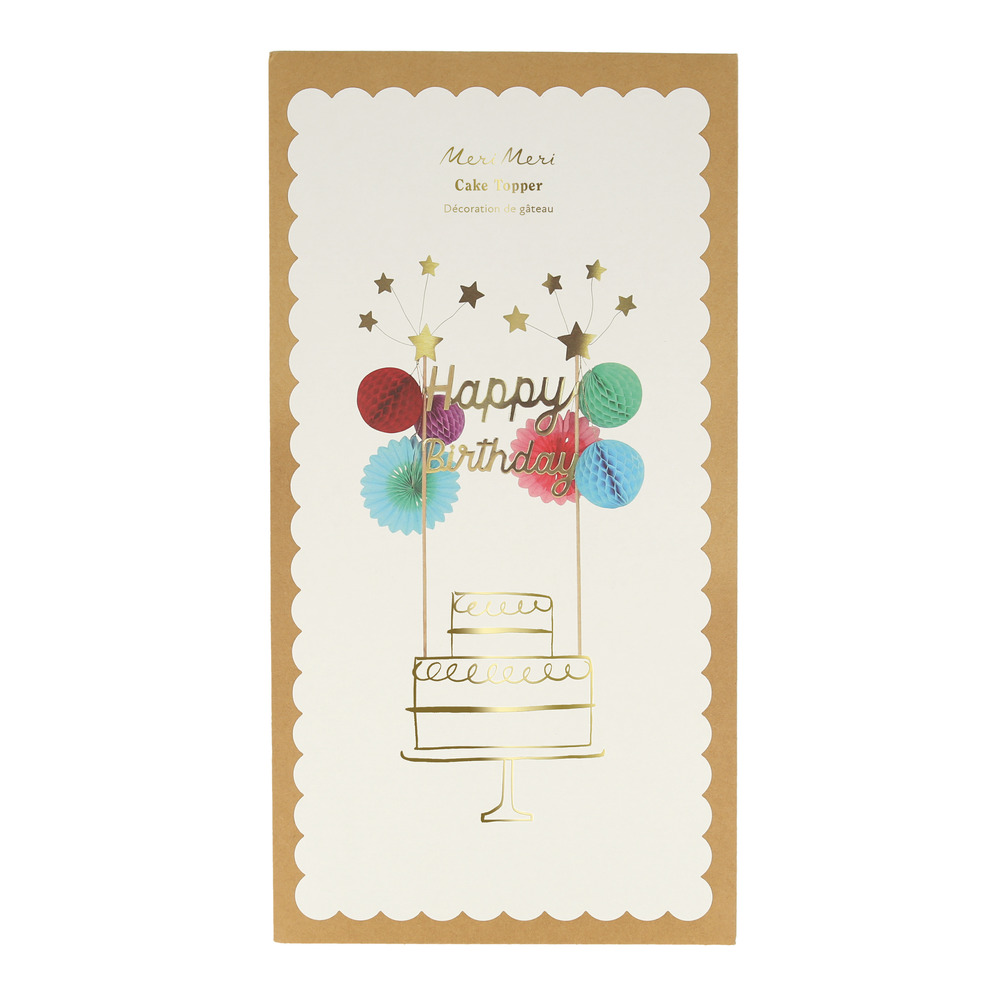 Picture of Happy Birthday Cake Topper