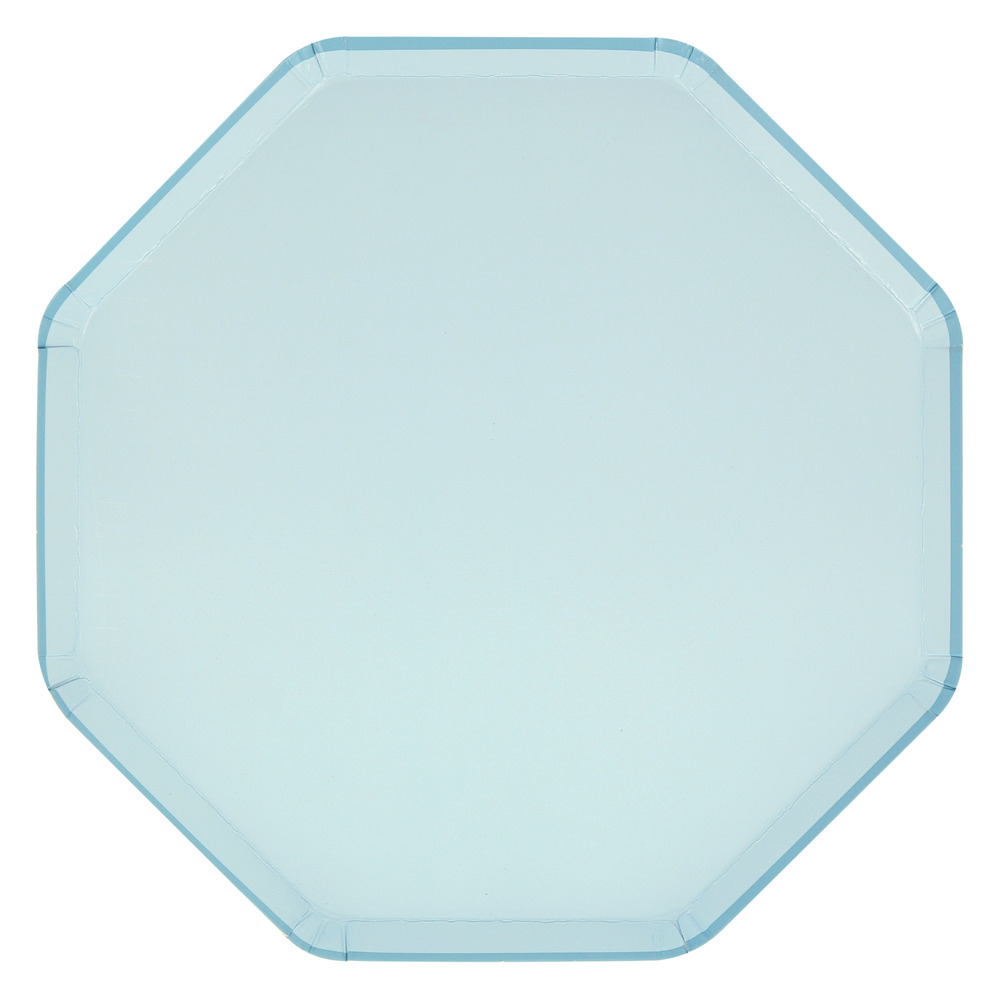 Picture of Summer Sky Blue Dinner Plates (x 8)