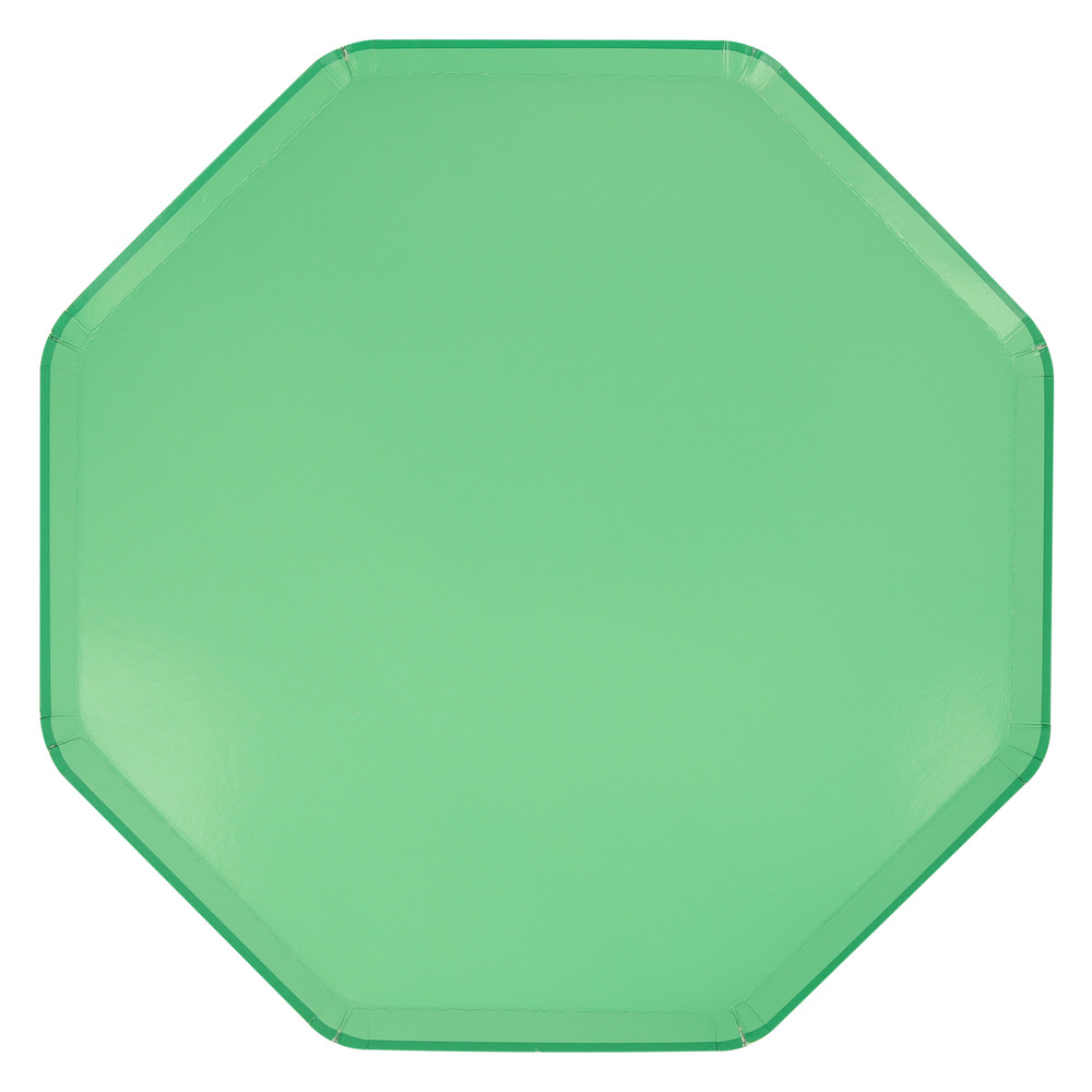 Picture of Emerald Green Dinner Plates (x 8)