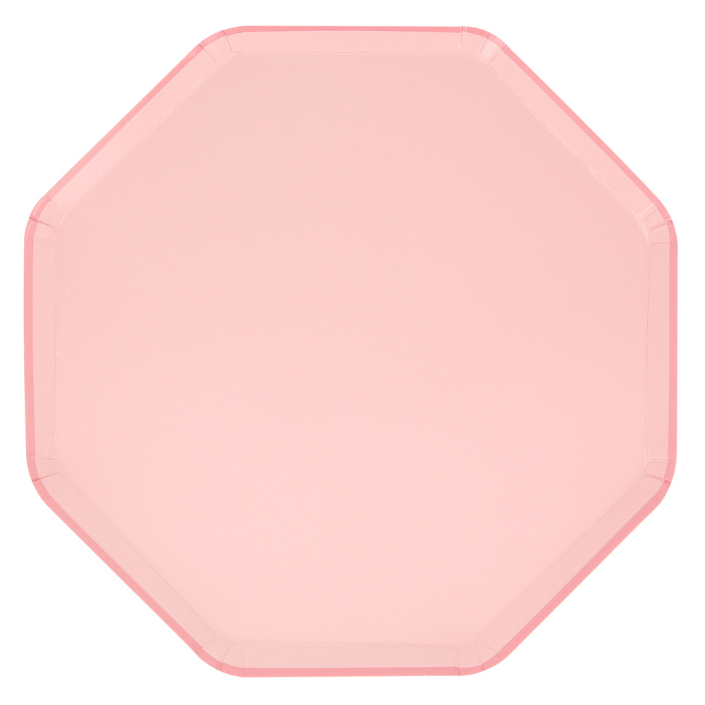 Picture of Cotton Candy Pink Dinner Plates (x 8)