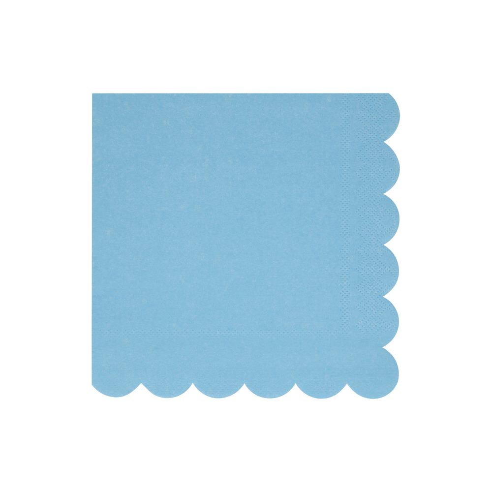 Picture of Cornflower Blue Large Napkins (x 16)