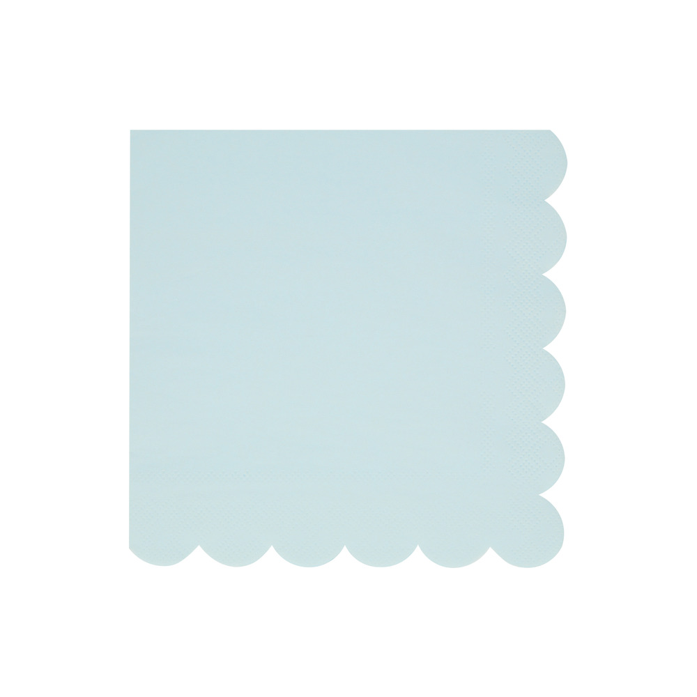 Picture of Summer Sky Blue Large Napkins (x 16)