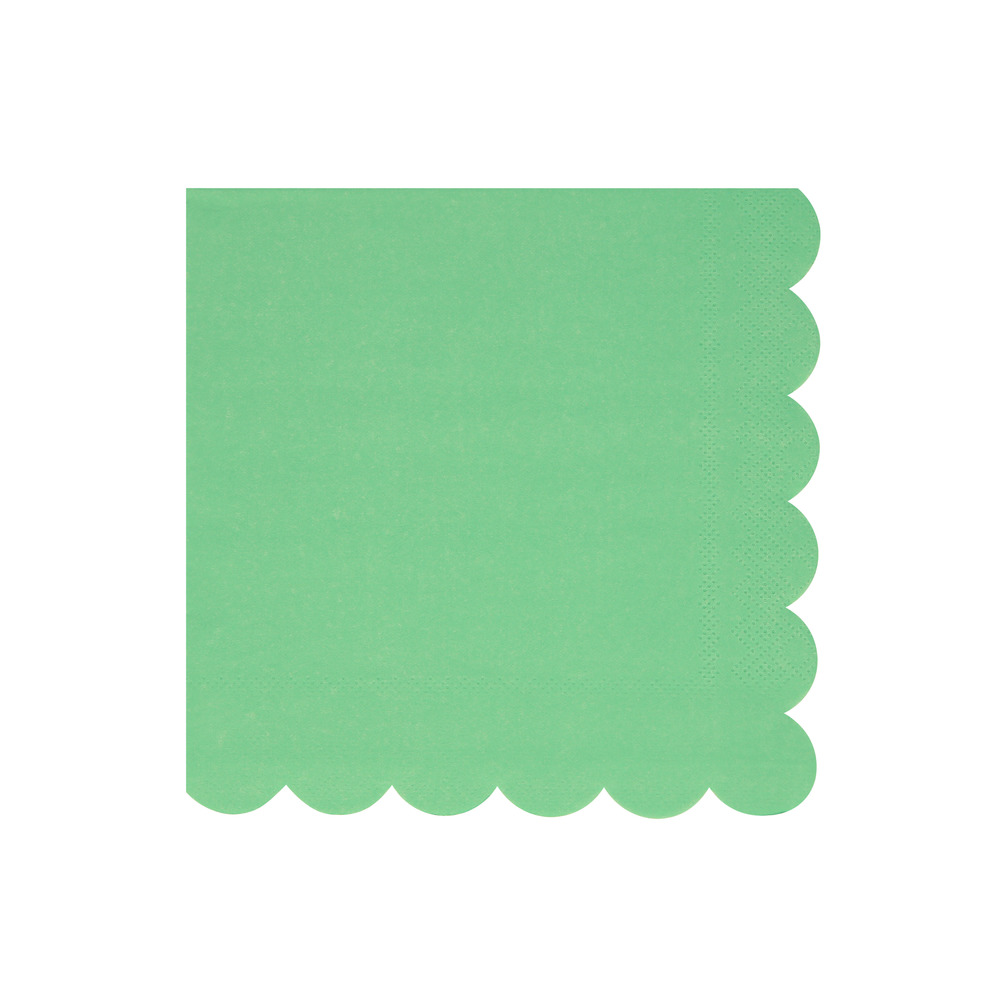 Picture of Emerald Green Large Napkins (x 16)