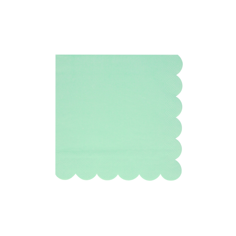 Picture of Sea Foam Green Small Napkins (x 16)