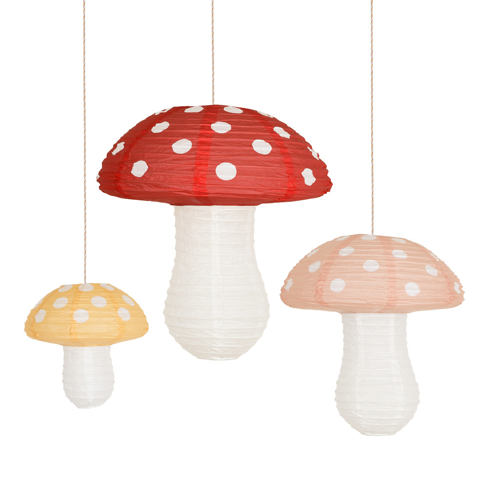Picture of Mushroom Lanterns (x 3)