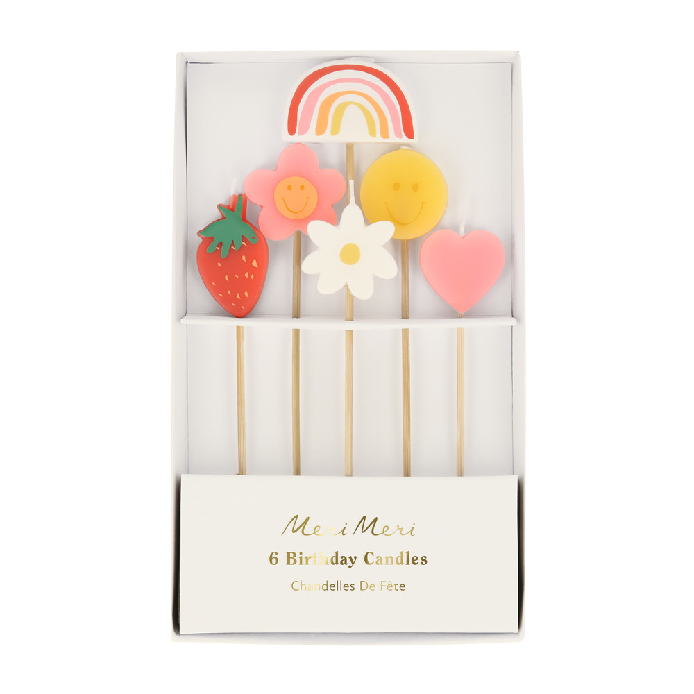 Picture of Happy Icons Candles (x 6)