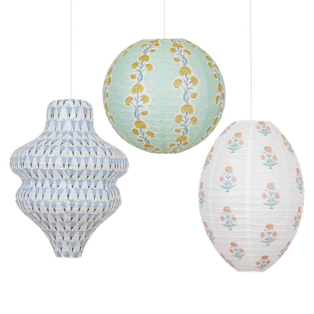 Picture of Meri Meri x Molly Mahon Lanterns (x 3)