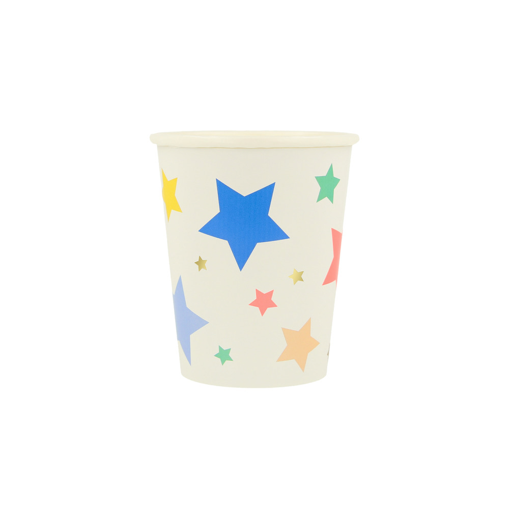 Picture of Happy Birthday Stars Cups (x 8)