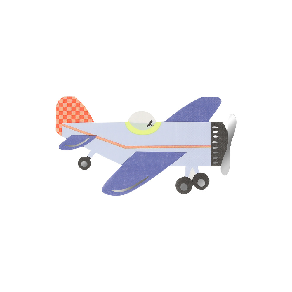 Picture of Plane Napkins (x 16)
