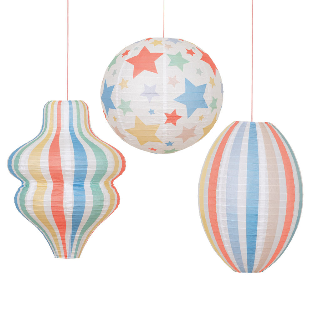 Picture of Stars & Stripes Lanterns (x 3)