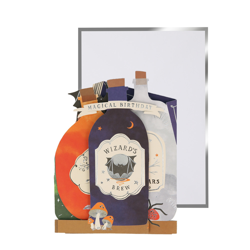 Picture of Potion Bottles Birthday Card