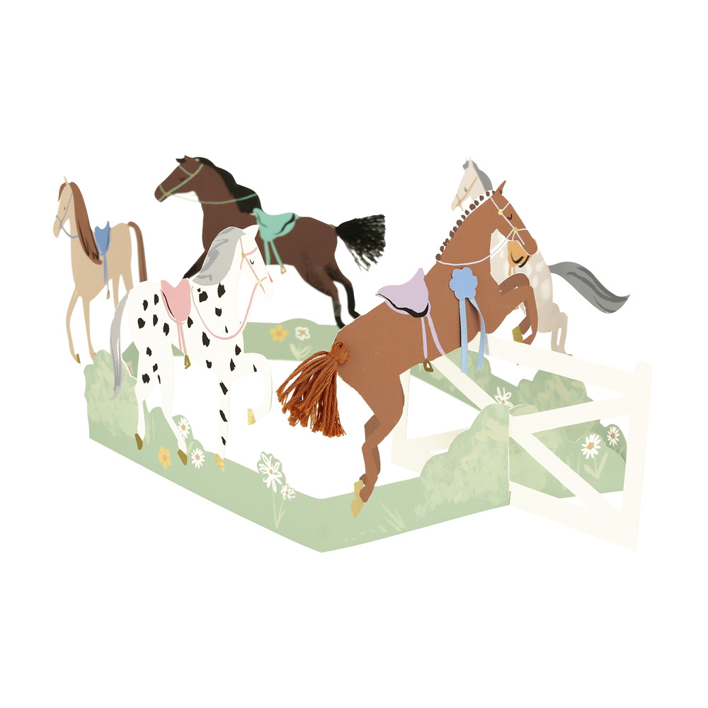 Picture of Concertina Horse Card