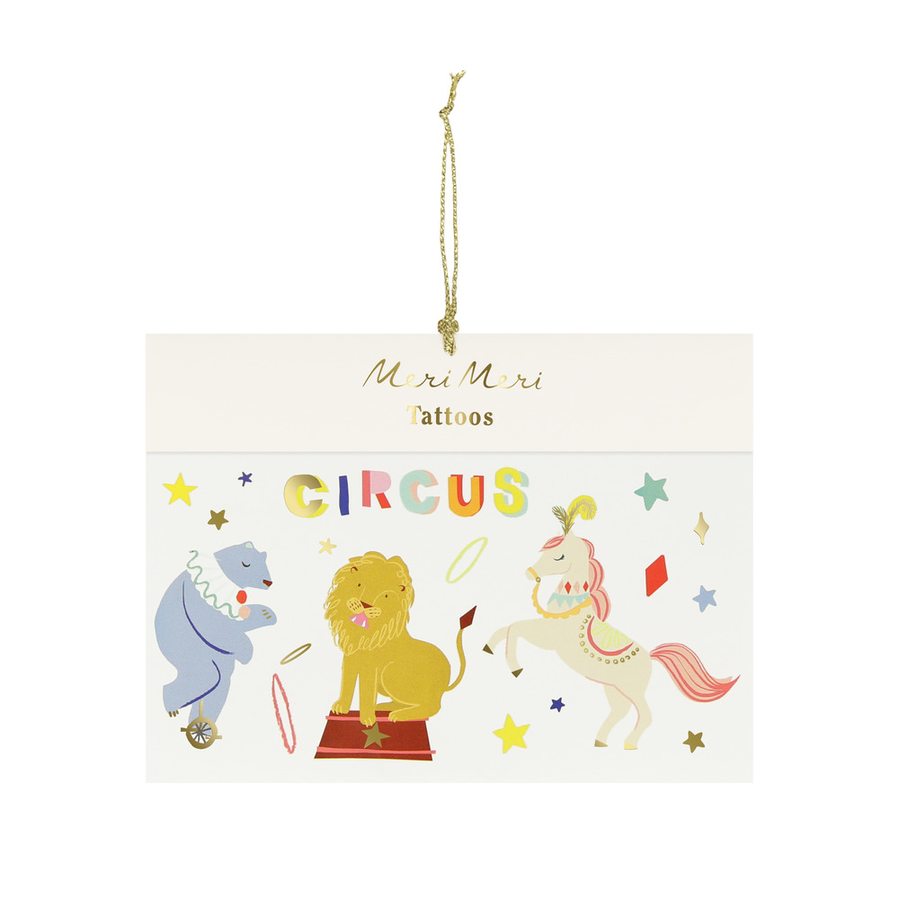 Picture of Circus Temporary Tattoos