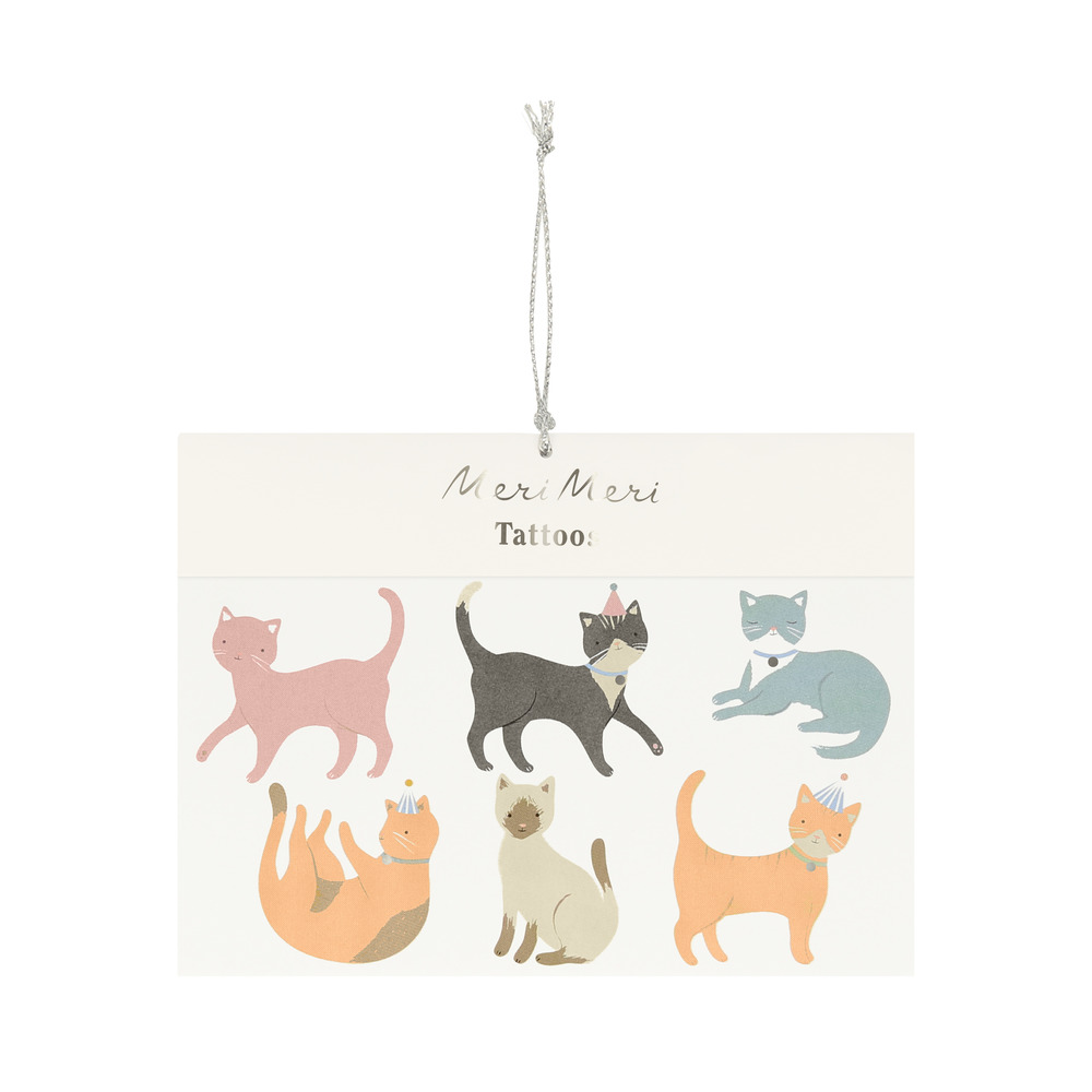 Picture of Cat Temporary Tattoos