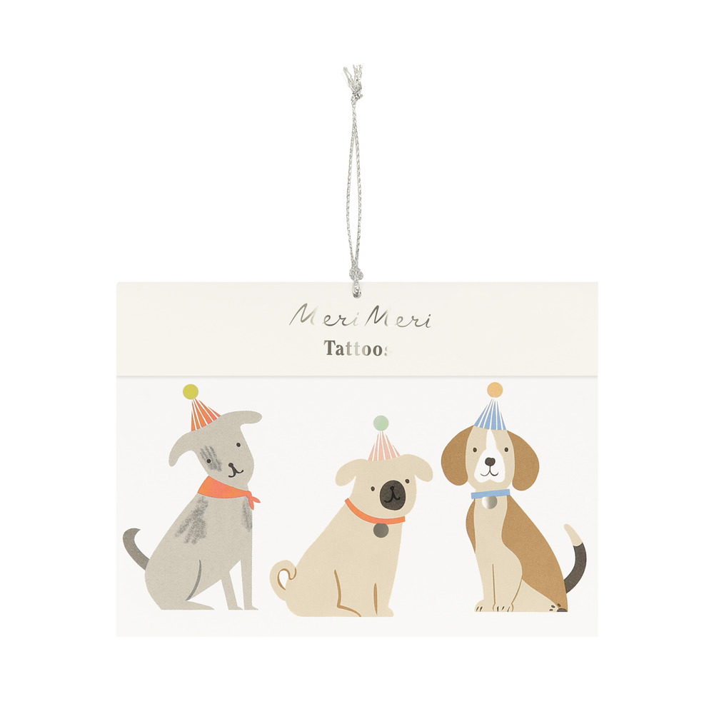 Picture of Puppy Temporary Tattoos