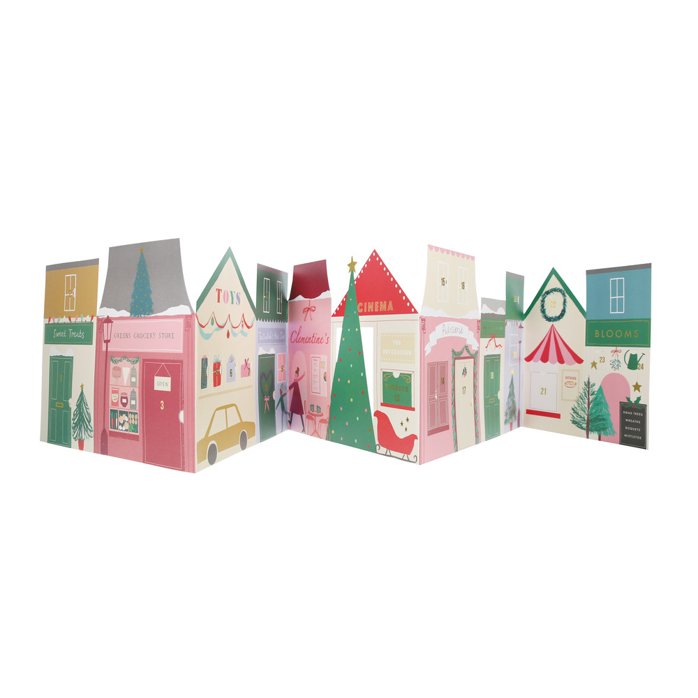 Picture of Christmas Street Concertina Advent Calendar