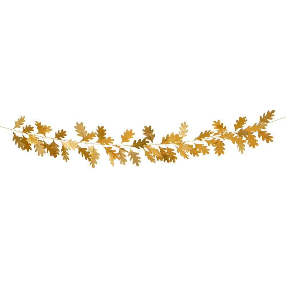 Picture of Gold Oak Leaves Garland