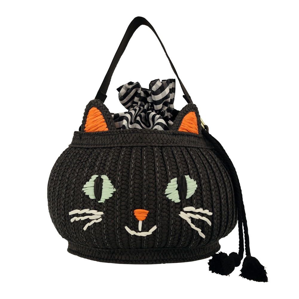 Picture of Trick Or Treat Cat Basket Bag