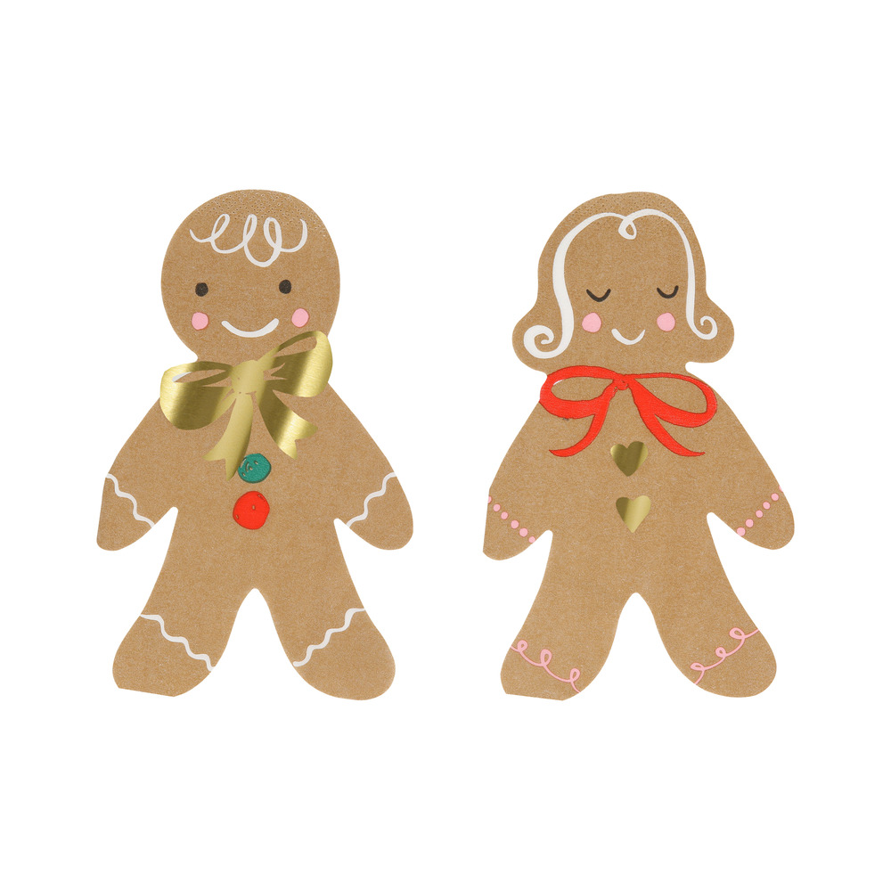 Picture of Gingerbread Napkins (x 16)