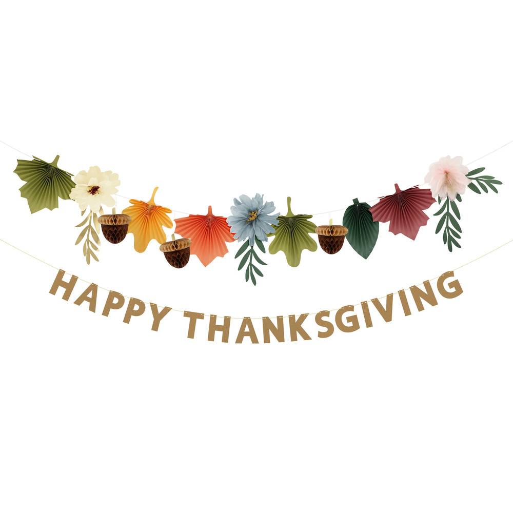 Picture of Happy Thanksgiving Garland Set