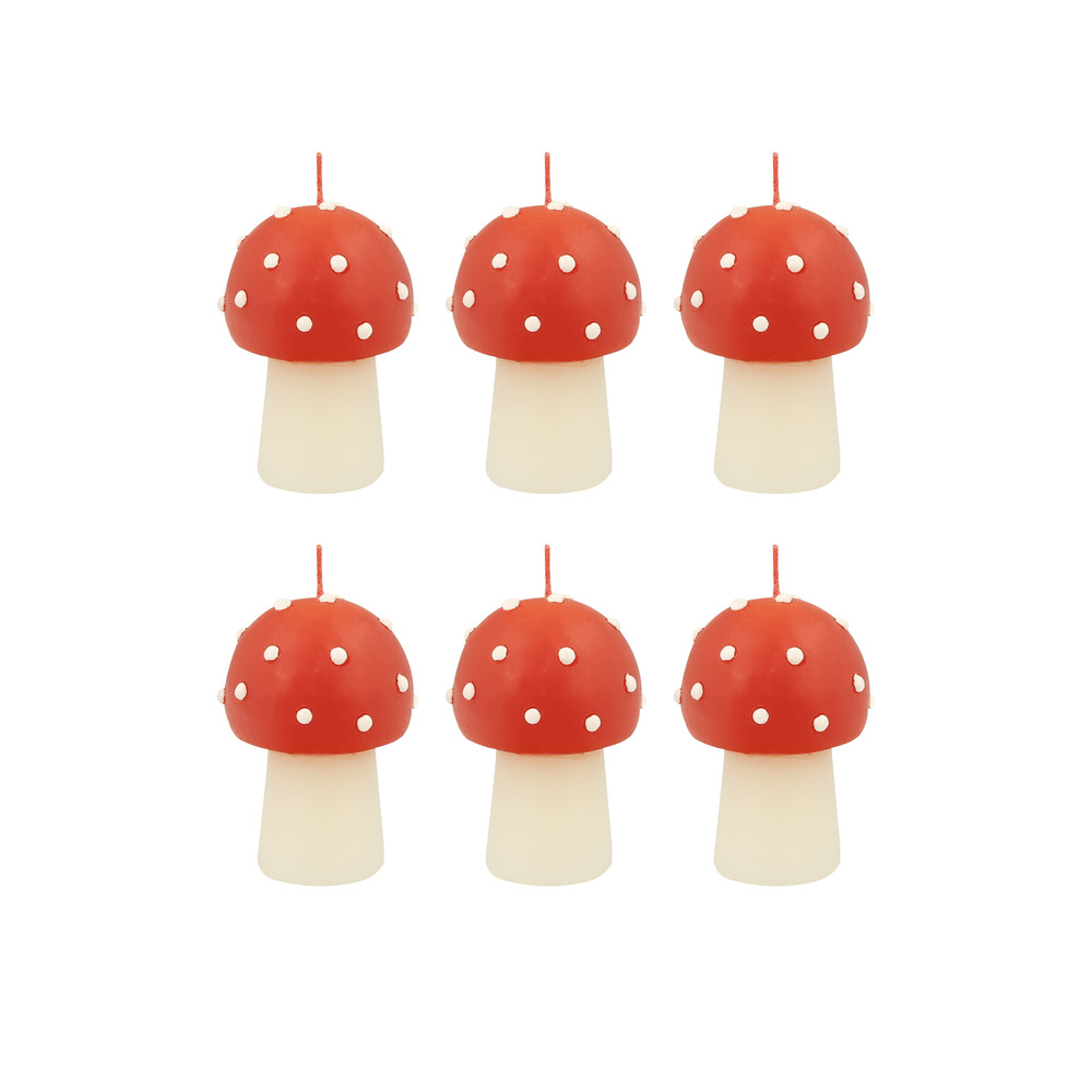 Picture of Mini Mushroom Candles (x 6)