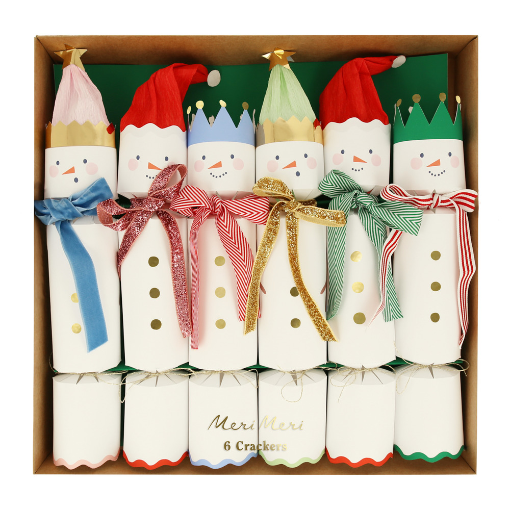 Picture of Snowmen Crackers (x 6)