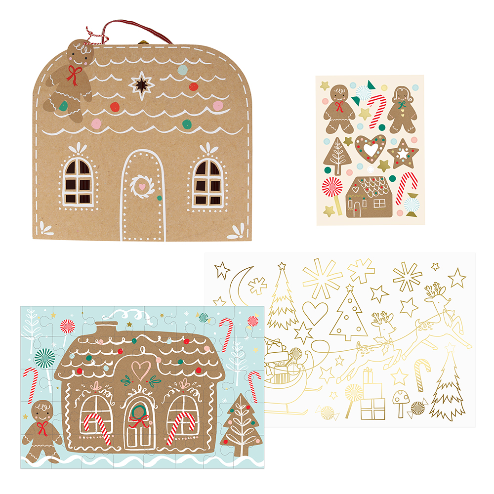 Picture of Gingerbread Christmas Eve Suitcase