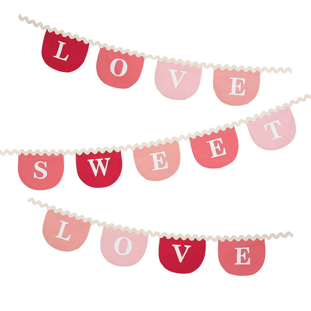 Picture of Valentine's Fabric Garland