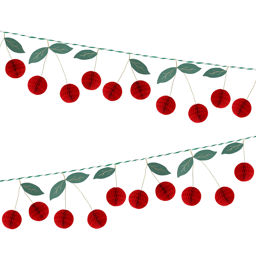 Picture of Cherry Honeycomb Garland