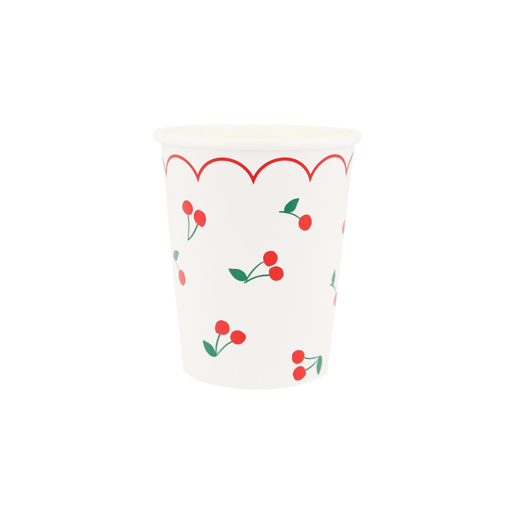 Picture of Cherry Pattern Cups (x 8)