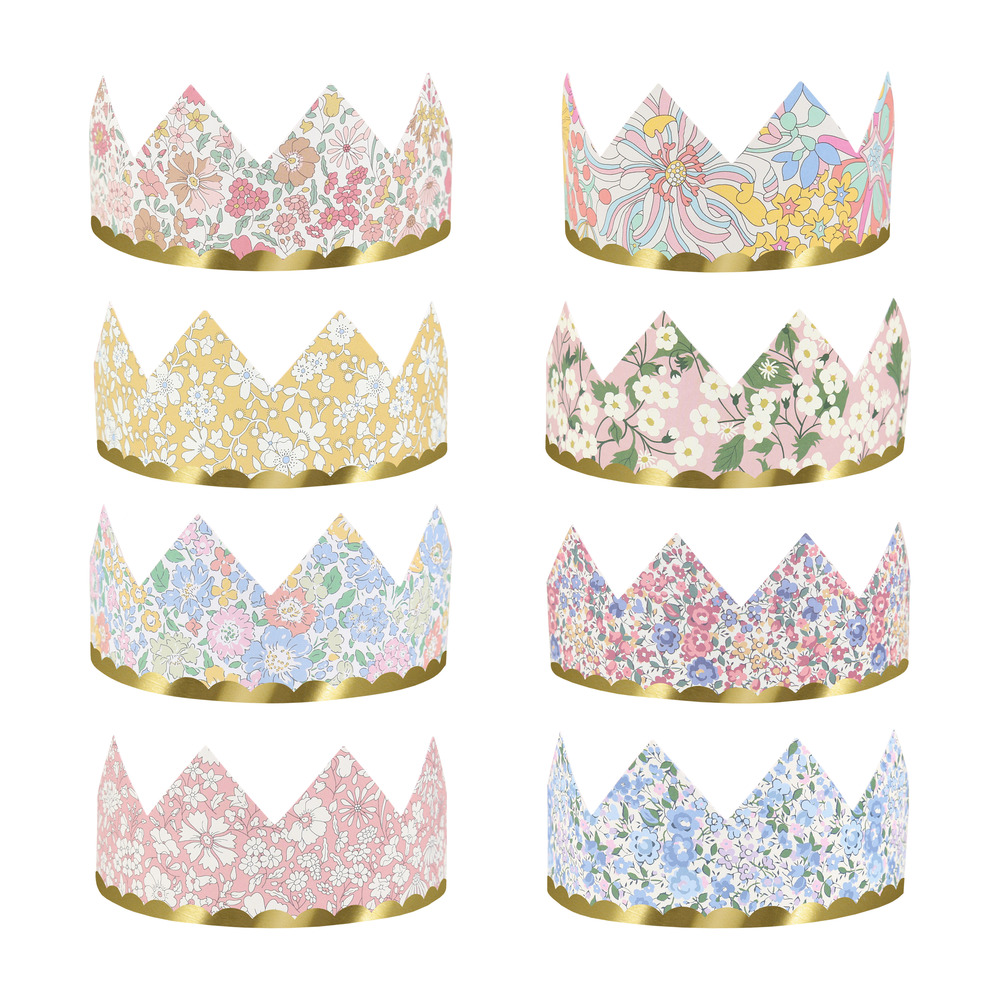 Picture of Meri Meri x Liberty Party Crowns (x 8)