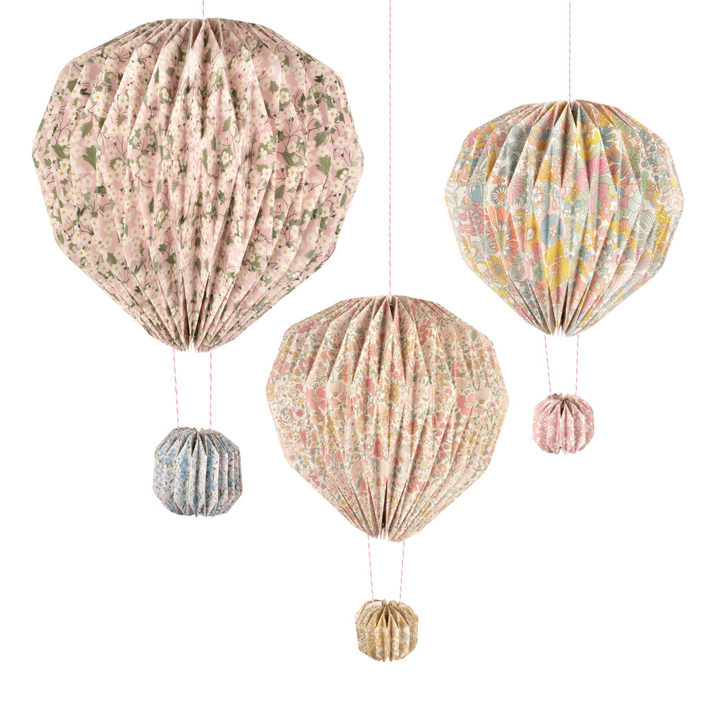 Picture of Meri Meri x Liberty Origami Balloon Decorations (x