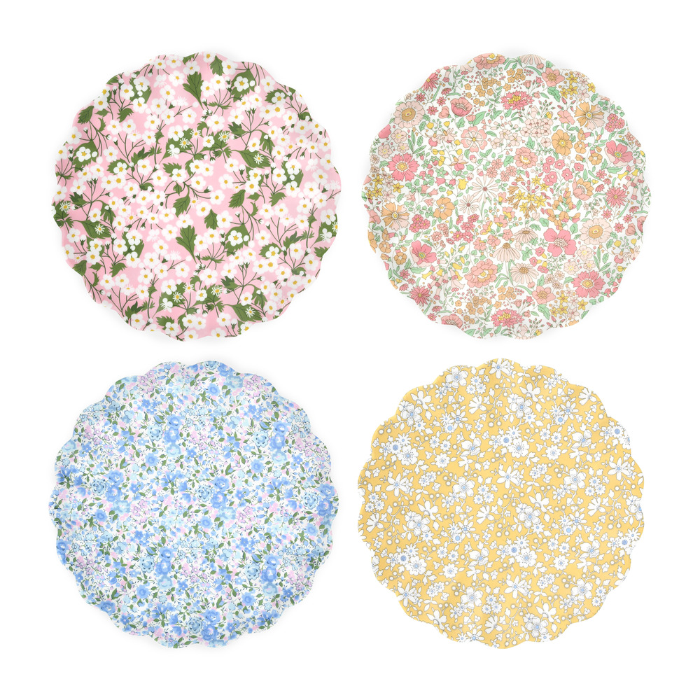 Picture of Meri Meri x Liberty Mixed Set Reusable Small Plate