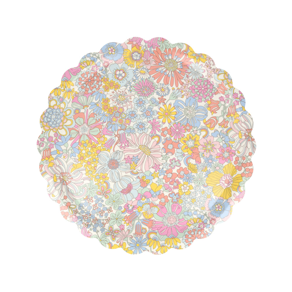 Picture of Meri Meri x Liberty Rainbow Garden Small Tray