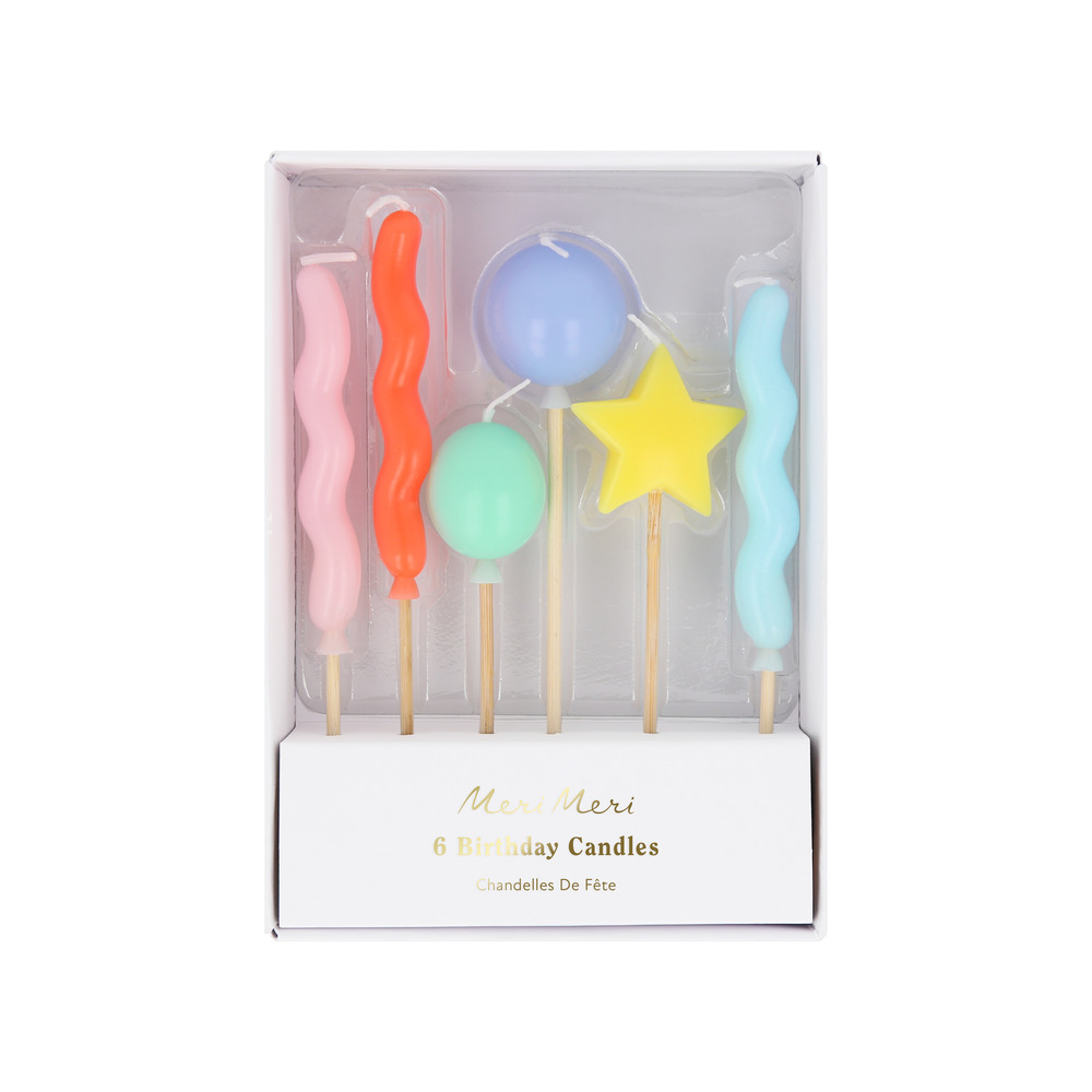 Picture of Balloon Candles (x 6)