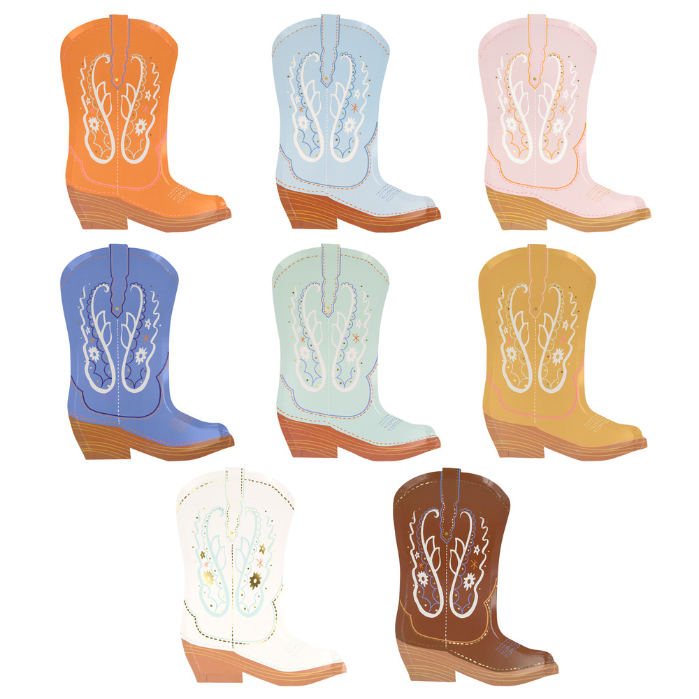 Picture of Western Boot Plates (x 8)