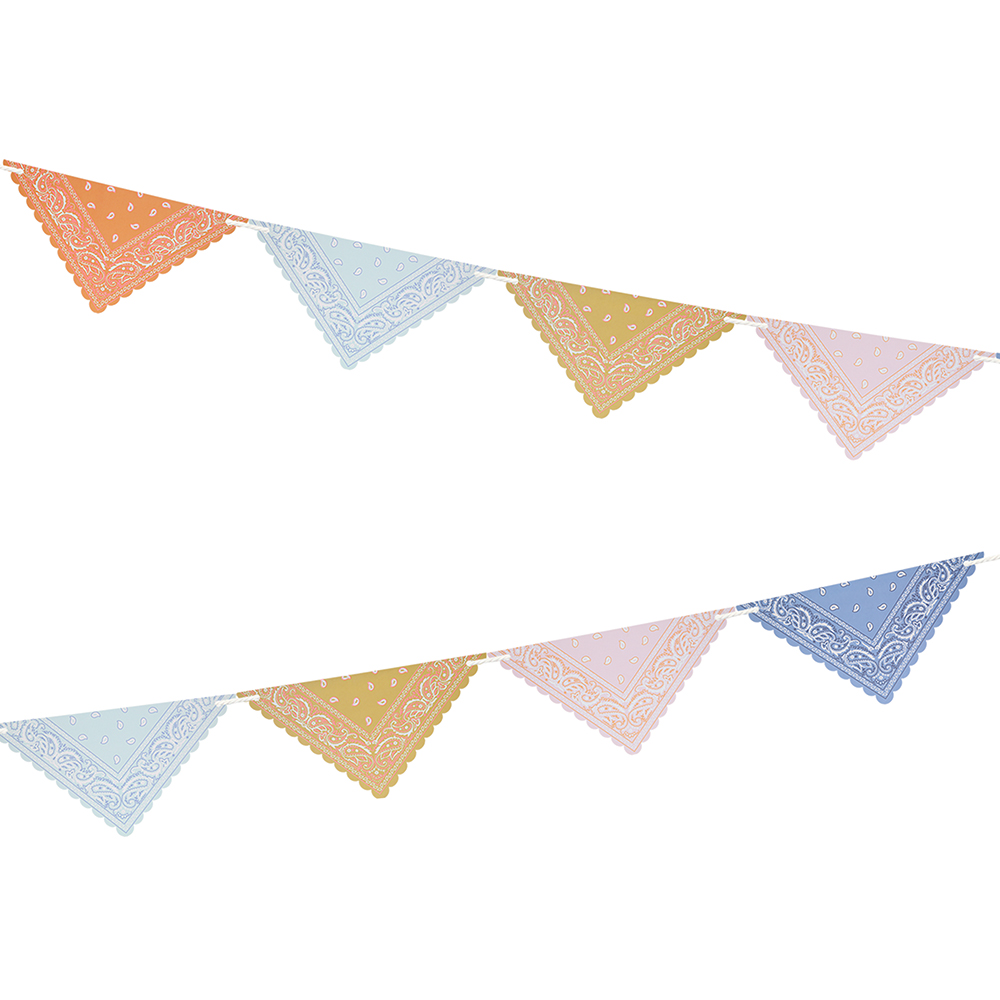 Picture of Western Bandana Flag Garland