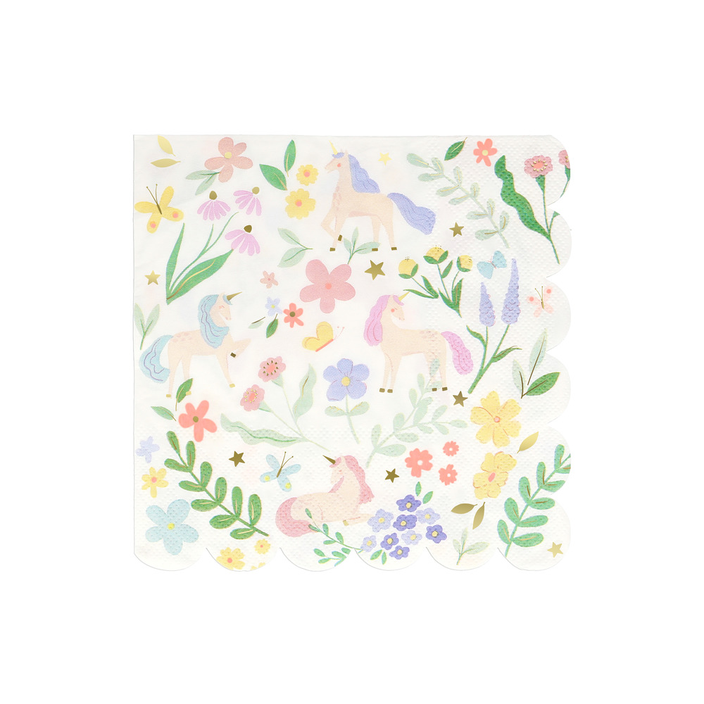 Picture of Meadow Unicorns Large Napkins (x 16)