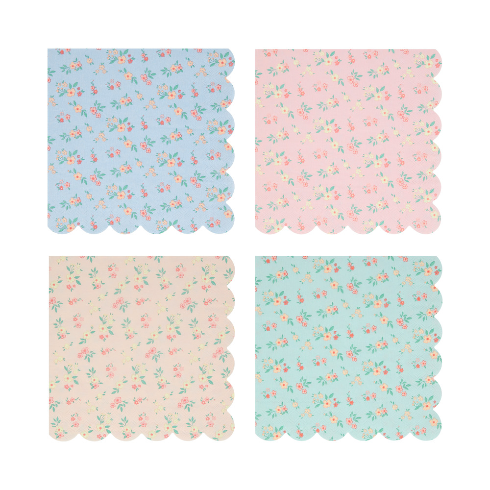 Picture of Vintage Ditsy Large Napkins (x 16)