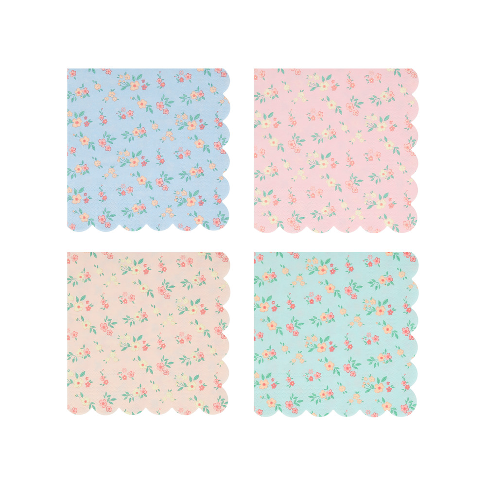 Picture of Vintage Ditsy Small Napkins (x 16)