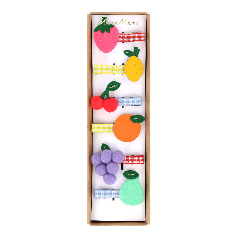 Picture of Fruit Hair Clips (x 6)